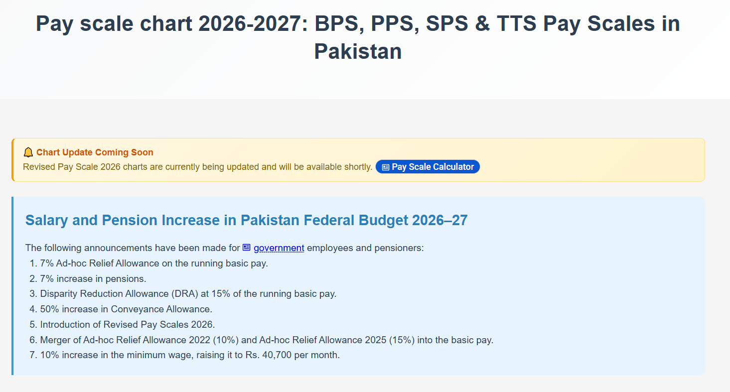 Revised pay scale chart 2026 27 pakistan.png